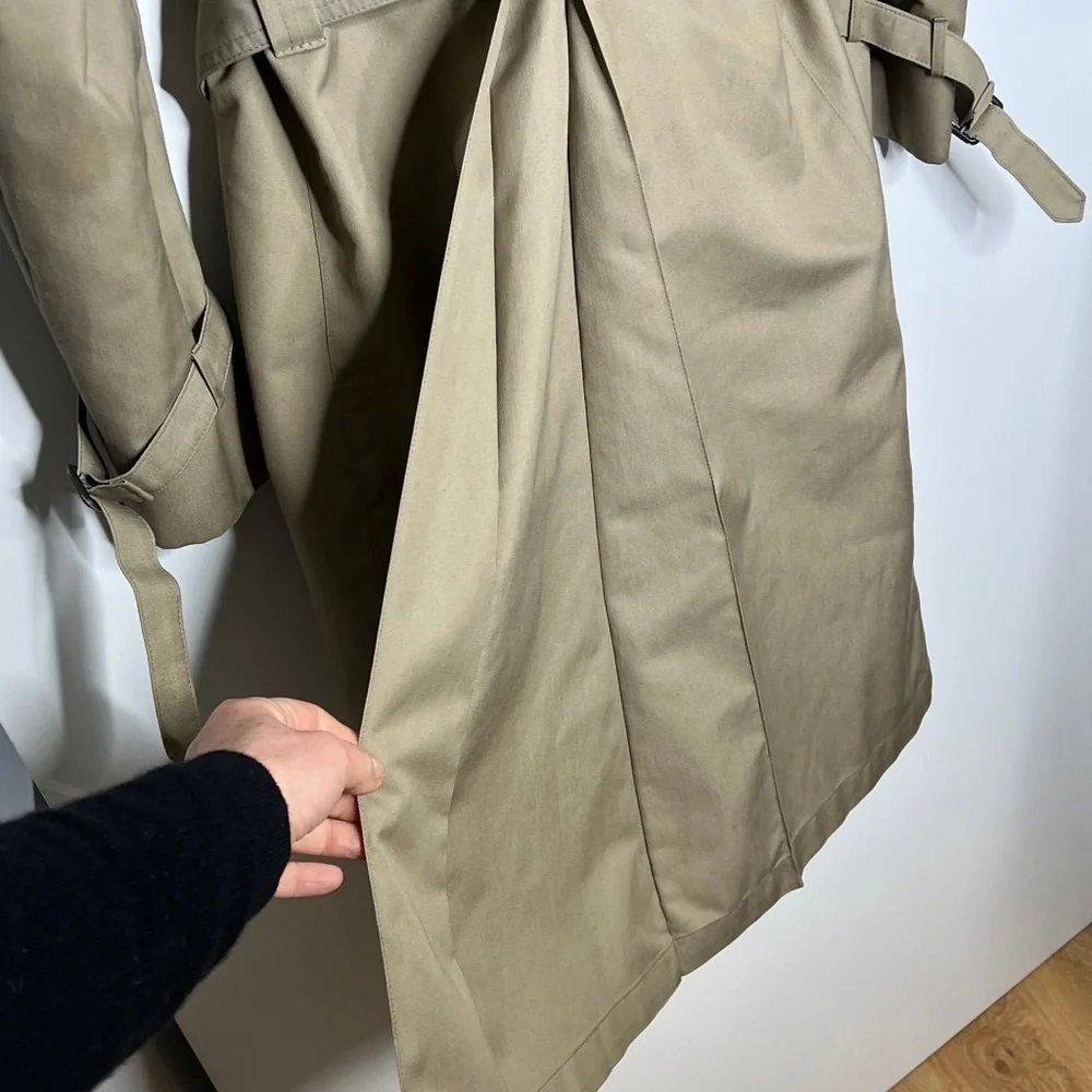 Christian Dior Monsieur Sz 38 S  Double Breasted Trench Coat - Unisex